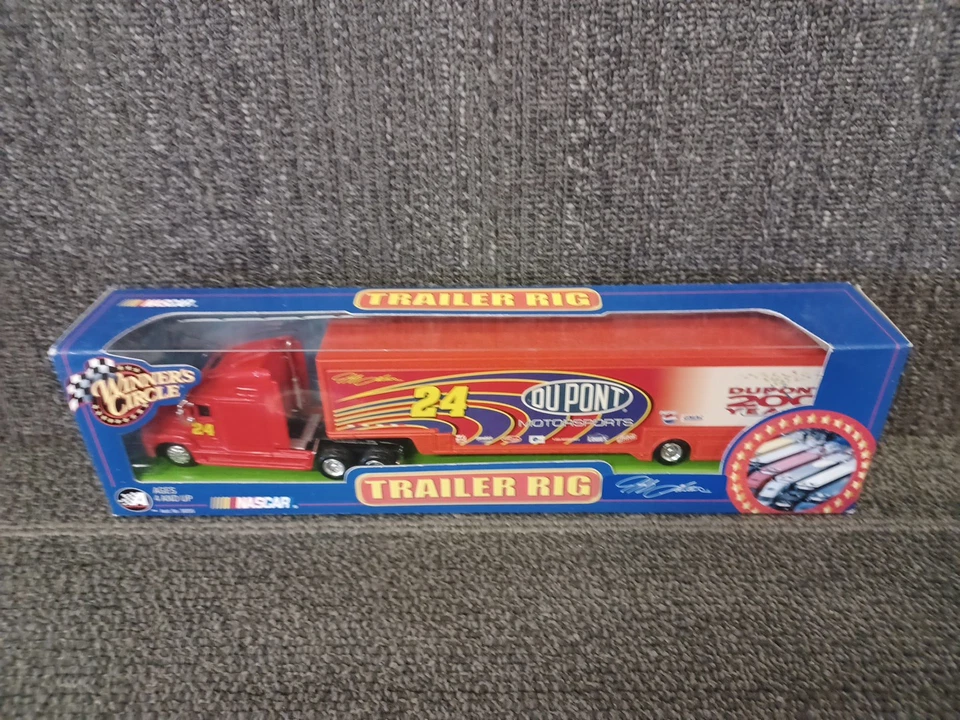 1:64th Scale Jeff Gordon Dupont Diecast Transporter By Winners Circle  - Image 1 of 1