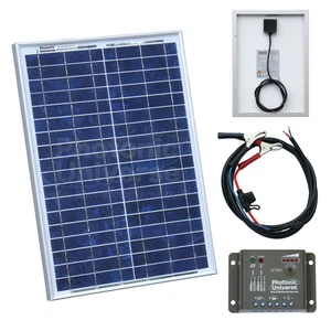 20W solar panel kit with controller for camper / caravan / boat 20 watt charger - Picture 1 of 6