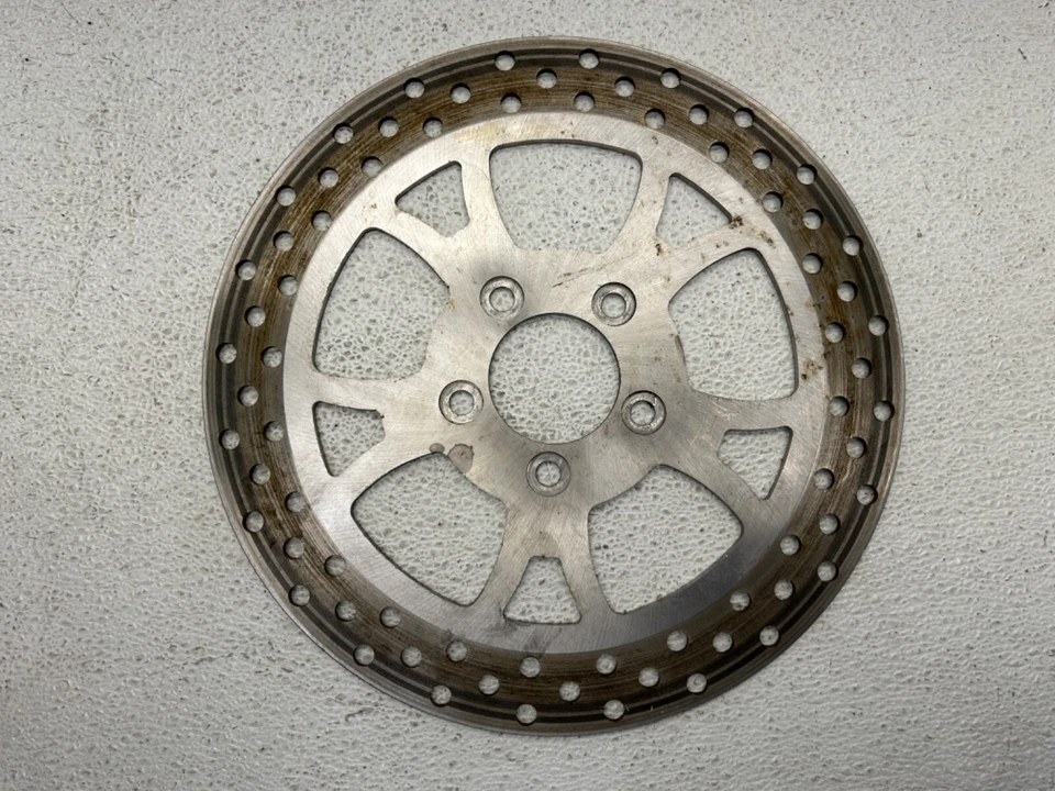 08-22 HARLEY TOURING STREET ELECTRA ROAD GLIDE DP FRENOS FRENO TRASERO ROTOR Foto 1 de 4