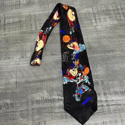 Corbata de baloncesto Taz & Sylvester 1993 Looney Tunes Mania de colección Foto 1 de 2