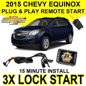 Js Alarms Plug & Play Remote Car Start 3X Lock For 2015 Chevrolet Equinox GM7 - Bild 1 von 8