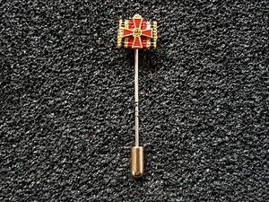 (S1-163) Großes Bundesverdienstkreuz 13mm Zivilnadel RAR!  - Picture 1 of 1