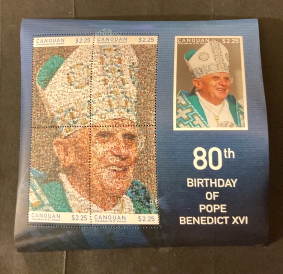 Sellos San Vicente Granadinas Scott Canouan sin listar nunca articulados Foto 1 de 1