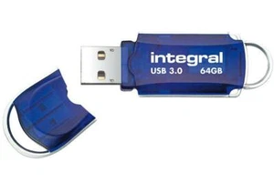 INFD64GBCOU3.0 Integral USB 3.0 Flash Drive Courier 64Gb - Picture 1 of 1