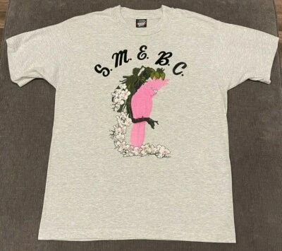Camiseta De Colección SCREEN STARS Pájaro Rosa PARA HOMBRES GRANDE L Puntada Única Años 80 Zoo Años 90 Pájaros Foto 1 de 4