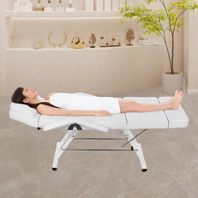 Esponja PVC Capacidad 150kg Silla Salón 110°-180° Respaldo Inclinable Belleza Spa Silla Foto 1 de 4