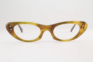 Raro Auténtico Cutler y Grueso M:0820 C:DT 48mm Cristal Oliva Vasos Italia - Imagen 1 de 6