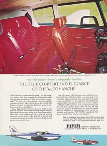 1963 Piper Comanche Aircraft ad 8/13/2023h - Picture 1 of 1