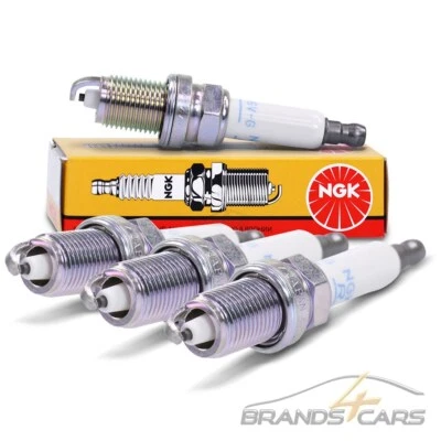 4x NGK ZÜNDKERZE FÜR CHEVROLET AVEO OPEL ADAM ASTRA H J CORSA D E ZAFIRA MOKKA - Bild 1 von 4