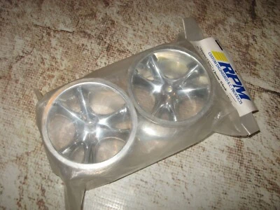 RC RPM Monster Clawz Wheels Plastic Chrome (2) 81913 - Image 1 of 2