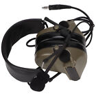 7.1mm Silicone Earmuffs Hearing Noise Cancelling Pickup Headphones + U94 PPT ECM