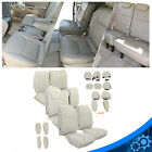 Full 8 Passenger Complete Seat Covers For Toyota Sienna 2015-20 3 Rows 8 Seaters