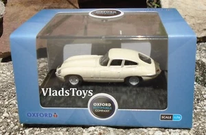 Oxford 1/76 Scale Jaguar E-Type Series I Coupe -Old English White 76ETYP004 - Picture 1 of 3