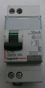 Legrand DX³ C16 6000 3 10kA 30mA 4107 85 Circuit Breaker #T766X - Picture 1 of 8