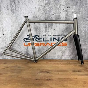 Low Mile! 2023 Dean El Vado 57.5cm Rim Brake Titanium Frameset 700c 2237g - Picture 1 of 12