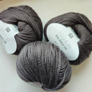 Rico Fashion Balance DK yarn - 50g balls cotton & modal blend, shade 006 mole - Picture 1 of 3