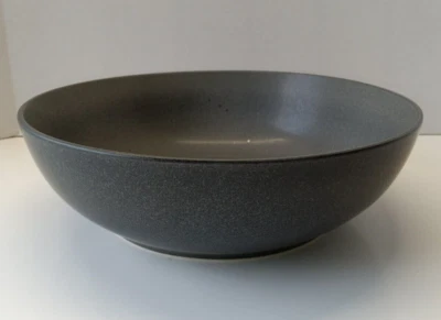 Our Table Landon Dark Gray Large Round Serving Bowl 10.5" - Image 1 of 4