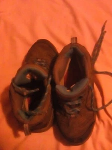 Karrimor Mount Kids Hiking Boots - Size C1 Child Blue & Brown - Picture 1 of 5