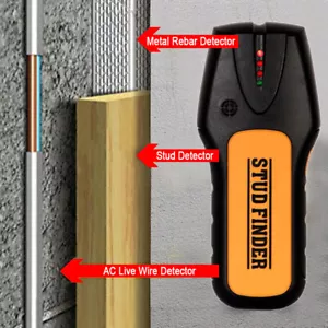 3in 1 Wood Stud Metal Finder AC Wire Cable Detectors Smart Wall Scanners Sensor - Picture 1 of 8