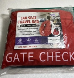 Car Seat Travel Bag for Airplane, KiddiGo Waterproof Gate Check Bag with Padded - Picture 1 of 5