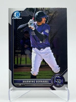 2022 Bowman Draft #BDC-179 WARMING BERNABEL | Chrome - Image 1 of 2