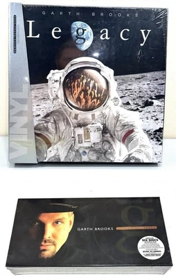 Garth Brooks - Legacy Collection Remixed Vinyl & The Limited Series DVD Set NIW! - Image 1 of 4