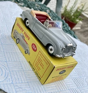 ALL ORIGINAL, VINTAGE 1960 DINKY# 194: BENTLEY COUPE. VERY NEAR MINT. BOXED - Picture 1 of 24