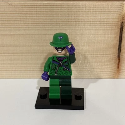 LEGO The Riddler Minifigure 76012 Batman The Riddler Chase Super Heroes DC Loose - Image 1 of 4