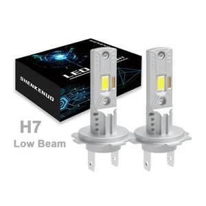 For 2012-2017 Hyundai Veloster - 2x H7 LED Headlight Bulbs Low Beam White 6000K - Picture 1 of 13