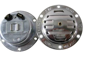 Bocina Vespa Milano 6V-AC cromada V50, PV, 50N VBB, VLB VN #B211 - Imagen 1 de 1