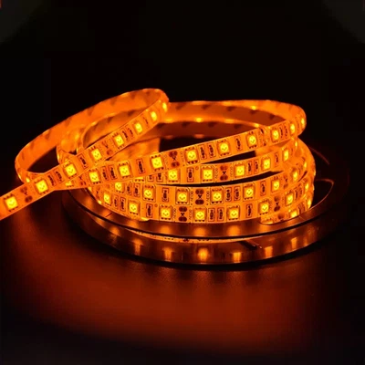 5M 16.4Ft 5050 Waterproof 300 LED Strip Lights 60led/m Flexible Tape Strip Light - Image 1 of 4