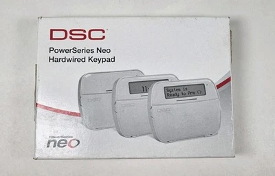 DSC HS2LCDENG N PowerSeries Neo Hardwired LCD Keypad Full Message Private  Label - Image 1 of 4