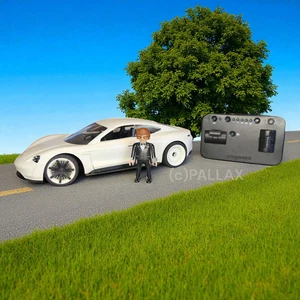 PLAYMOBIL 70765 PORSCHE MISSION E MIT FERNBEDIENUNG RC LED-LICHT - Bild 1 von 4