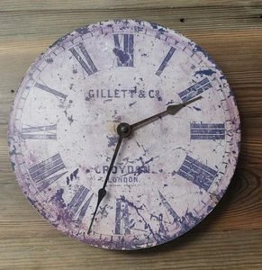 Time Works Gillette & Co London 10" Wall Clock - Picture 1 of 6