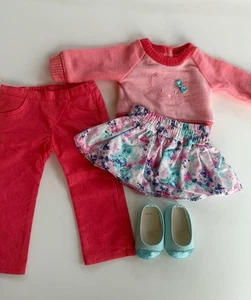 American Girl Puppe im Ruhestand Truly Me Mix & Match Hose Rock & Kätzchen Pullover - Bild 1 von 6