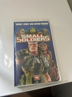 Small Soldiers 1998 VHS Clamshell Edition Dreamworks Movie Pre-Owned - Image 1 of 3