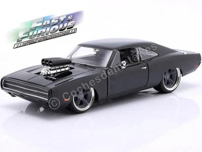 1970 Dodge Charger Fast X "Fast & Furious 10" Negro 1:24 Jada Toys 34918 2532030 - Imagen 1 de 4