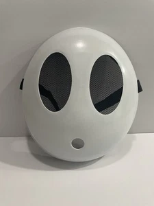 Weiße schüchterne Kerl Maske Halloween Maske Vollgesichtsmaske Kostüm Cosplay mit Riemenpads - Bild 1 von 6