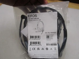 Auriculares de doble cara Epos Sennheiser IMPACT SC 60 USB ML #1000551 negros - Imagen 1 de 5
