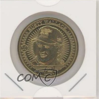 1998 Pinnacle Mint Coins Artist Proof Brass /500 Rusty Wallace #10 HOF - Image 1 of 2