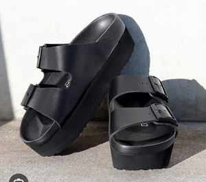 Birkenstock Arizona Tumbled Soft Leather Exquisit Sandalen EU 41 Damen 10 - Bild 1 von 5