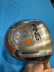 Ping G10 460cc Titanium 7.5° Driver Grafalloy ProLaunch Red Graphite Stiff Nice - Picture 1 of 8