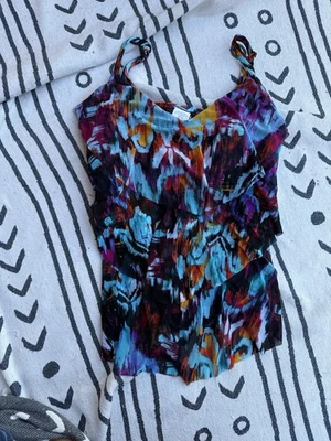 Tankini St. Tropez Malla 3 Niveles SOLO TOP TALLA 12 Foto 1 de 4