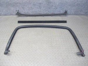 2003-2009 HUMMER H2 FRONT RIGHT WINDOW OUTER INNER WEATHERSTRIP RUBBER SEAL SET - Picture 1 of 24