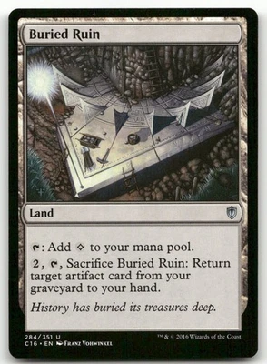 Buried Ruin #284 (NM) Commander 2016 C16 Magic MTG - Image 1 of 2
