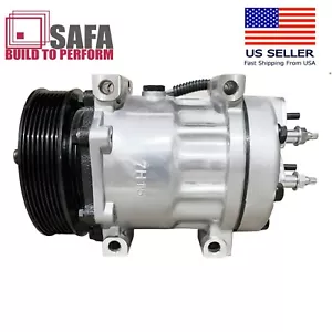 54106 New AC Compressor 7H15 Fits Kenworth T680, T700, T800 Replaces F691013 - Picture 1 of 8