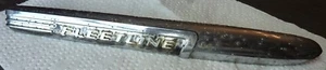1947 47 1948 48 Chevy Chevrolet Fleetline Hood Emblem Badge Chrome RH Right OEM - Picture 1 of 12