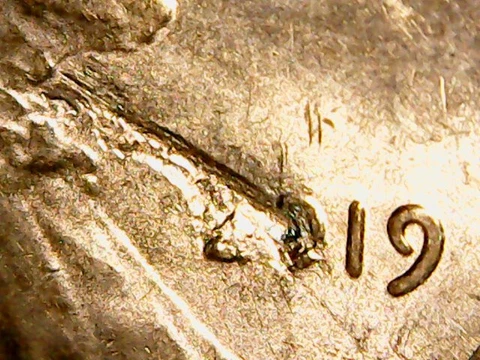 2019 Lincoln Shield Penny Red Struck Thru Error Cover