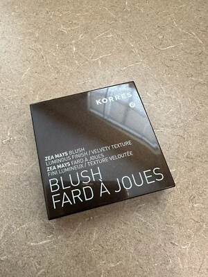 Korres Zea Mays Blush 42 Apricot .24oz Full Size New No box Foto 1 de 4