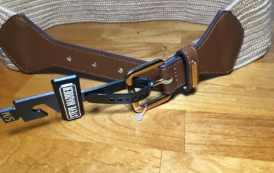 Cinturón elástico STEVE MADDEN bronceado coñac pequeño mediano nuevo con etiquetas Foto 1 de 3